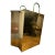 1970s Italian Brass Magazine Holder For Sale