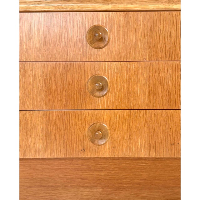 Vintage Chest of Drawers in Oak For Sale - Image 15 of 16