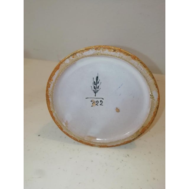 Futurist Ceramic Set by Ivos Pacetti for La Spiga Albisola, Italy, 1920s, Set of 8 For Sale - Image 10 of 11