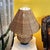 Vintage Natural Rattan Woven Table Lamp With Matching Basket Weave Shade For Sale - Image 17 of 18