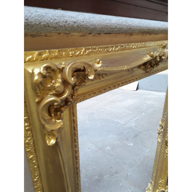 Gold Vintage Mirrors by Luigi Filippo, Set of 2 For Sale - Image 8 of 18