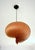 Hans-Agne Jakobsson Wooden Nautilus Ceiling Lamp attributed to Hans Agne Jakobsson, 1960s For Sale - Image 4 of 16