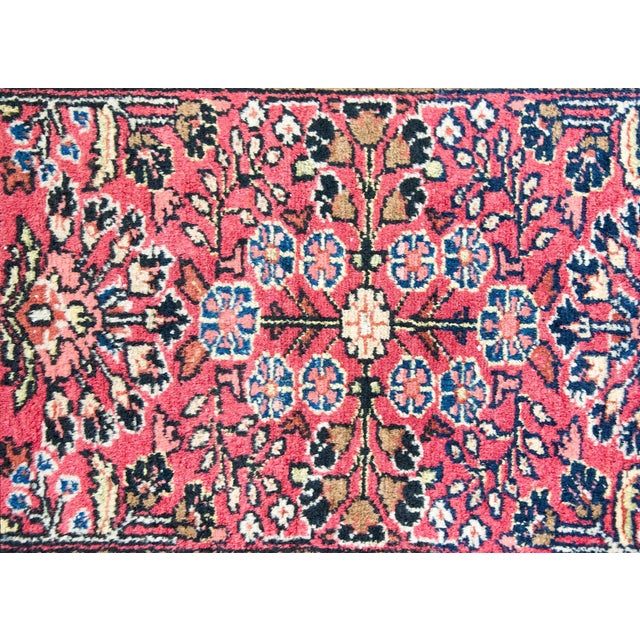 Early 20th Century Persian Lilihan Rug For Sale - Image 11 of 15
