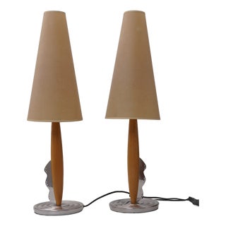 Vintage Table Lamps from Artelumen, 1990s, Set of 2 For Sale