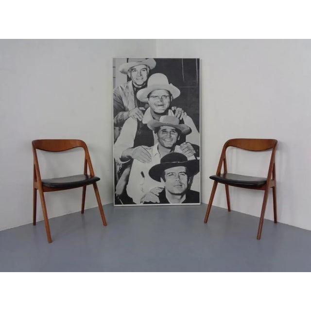 Wood Fred Neumann, Hamburg, 1975, Oil Painting For Sale - Image 7 of 18