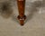 Pair of English 19th Century Oak Stools with Turned Legs and Custom Upholstery For Sale - Image 9 of 12