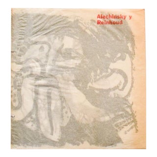 1964 Alechinsky/Reinhoud 'Alechinsky & Reinhold Dos Artistas Belgas' Gray Book For Sale