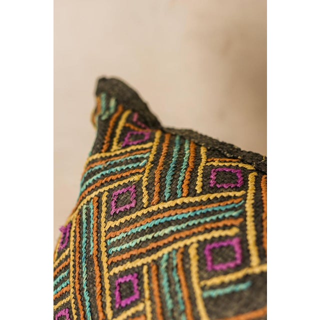 Kuba Cloth Cushion Cover For Sale - Image 6 of 8