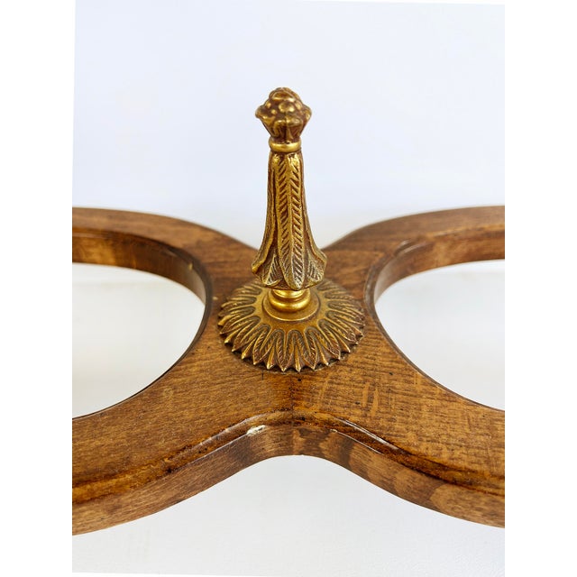 1970s Louis XVI Marble Top Console Table, Gilt Bronze, Porcelain Hand-Painted Plaques For Sale - Image 12 of 14