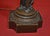19th Century French Bronze Figural Lady Lamp with Opaline Globe, 1865 For Sale - Image 14 of 18