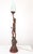 Mid 20th Century Antique Art Nouveau Wood Figural Newel Post Lamp For Sale - Image 5 of 8