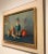 Antique Still-Life Oil Painting depicting toys and dolls. Framed.