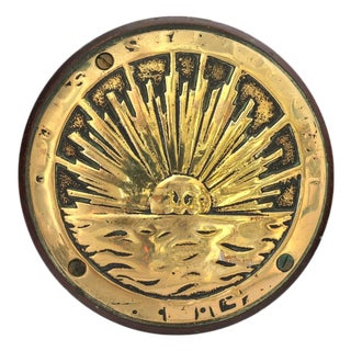 P&O Steamship Lifeboat Badge Plaque For Sale