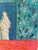 Textile 1980s Calman Shemi “Canopy #6” Monumental Textile Soft Painting, 64” X 48”, Signed For Sale - Image 7 of 12
