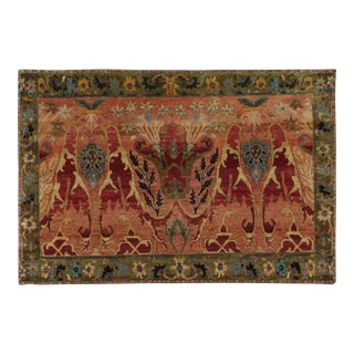 Rug & Kilim’s Persian Style Rug With Polychromatic Intricate Floral Patterns For Sale