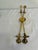 Vintage Mid-Century Modern Adjustable Brass Trivet With Ornate Shell Details For Sale In Oklahoma City - Image 6 of 7