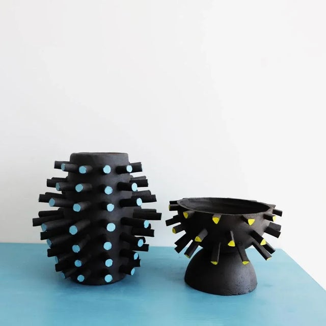 Contemporary Sculptural Cyto Vase by Ia Kutateladze For Sale - Image 3 of 6