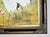 Black Vintage Large Heron Birds and Floral Oil Painting in Ornate Black/Gold Frame For Sale - Image 8 of 10