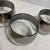 Dorothy Thorpe 1960s Mid Century Modern Silver Ombré Roly Poly Glasses - Set of 5 For Sale - Image 4 of 5