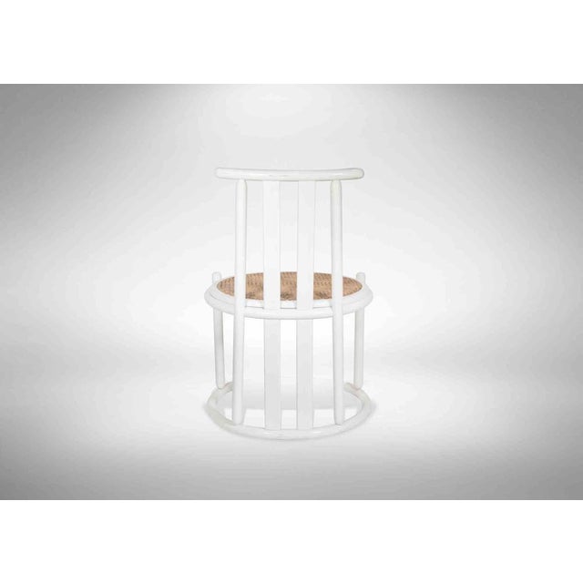 Chairs in the style of Baumann, Italy, 1970s, Set of 6 For Sale - Image 4 of 7