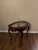 Mid-Century Modern Vintage Carved Walnut Coffee Table 1930s For Sale - Image 3 of 7