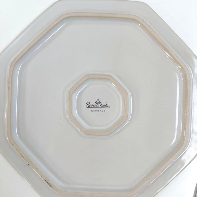Plates Metropol by Barbara Brenner for Rosenthal, 1990s, Set of 8 For Sale - Image 6 of 7