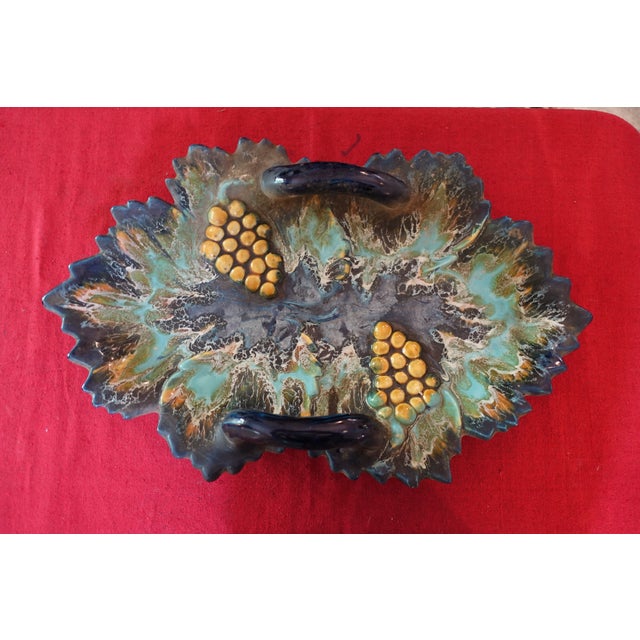 Ceramic Centerpiece Dish from Vallauris, 1950s For Sale - Image 4 of 4