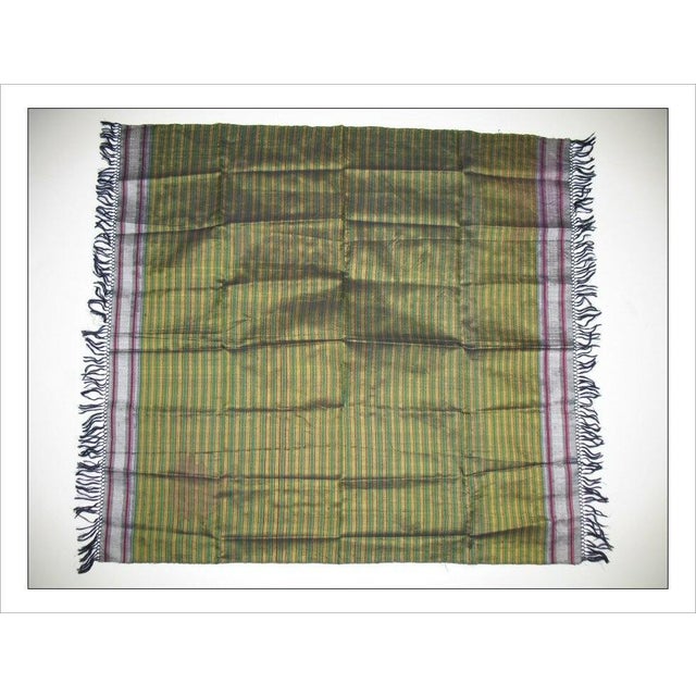 early 20th century persian textile. some visible stains