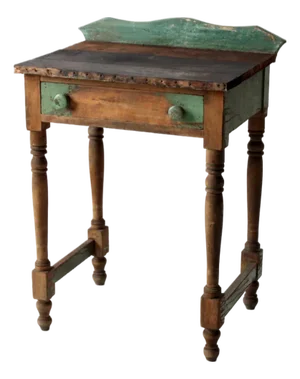 Antique Primitive Farmhouse Side Table