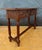 Spanish Renaissance Revival Carved Oak Console Table with Drawer, 1950s For Sale - Image 4 of 10