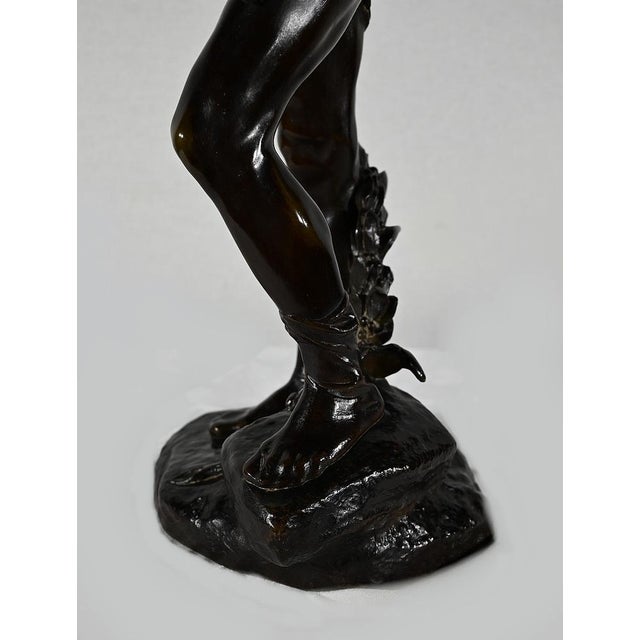 E. Drouot, Allégorie de la Poésie, 1900, Bronze For Sale - Image 18 of 18