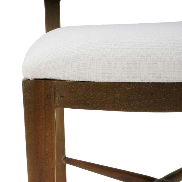 Upholstered Classic Dining Chairs - Set of 2 For Sale - Image 9 of 10