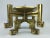 Gold Brutalist Candleholder in the style of Giuseppe Gallo, 1970s For Sale - Image 8 of 8