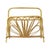 Beautiful vintage reading rack, high-quality magazine rack with a lovely aged patina, made of rattan and wood, entirely in...