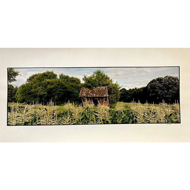 Maxwell Mackenzie, Farm, Summer Landscape, Large Panoramic Vintage Color Photograph Signed Photo, 1993 For Sale - Image 10 of 10
