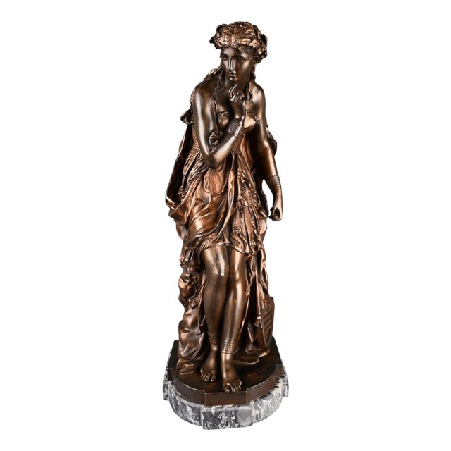 Dumaige, Allegory Part 2, 1800s, Bronze For Sale