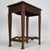 2000 - 2009 Early 20th Century English Carved Oak Side Table For Sale - Image 5 of 11