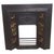Antique Cast Iron Fireplace Insert with Original Tiles For Sale - Image 14 of 14