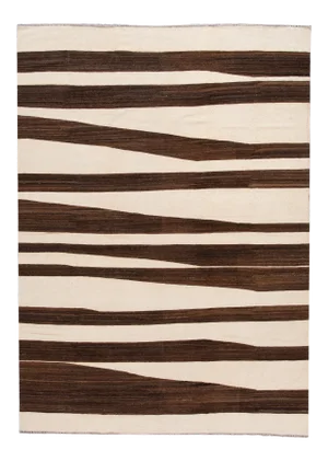 21st Century 10'x14' Modern Kilim Wool Rug