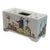 Vintage Williamsburg Restoration Dutch Delft Chinoiserie Flower Brick, Holland For Sale