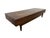 Make a bold statement in your living space with this refinished Mid-Century Modern American of Martinsville walnut coffee...