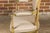 French Directoire Settee with Painted Garlands, Upholstery and Diamond Motifs For Sale - Image 10 of 12