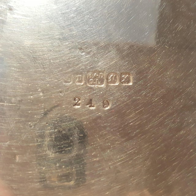 1920s Sheffield and London Trumpet Silver Plated Epergne For Sale - Image 11 of 12