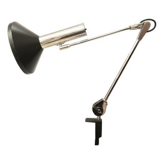 Clamp Lamp by Koch & Lowy, 1960s For Sale