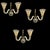 Murano Glass Sconces by Barovier, 1950s, Set of 3 For Sale - Image 4 of 11