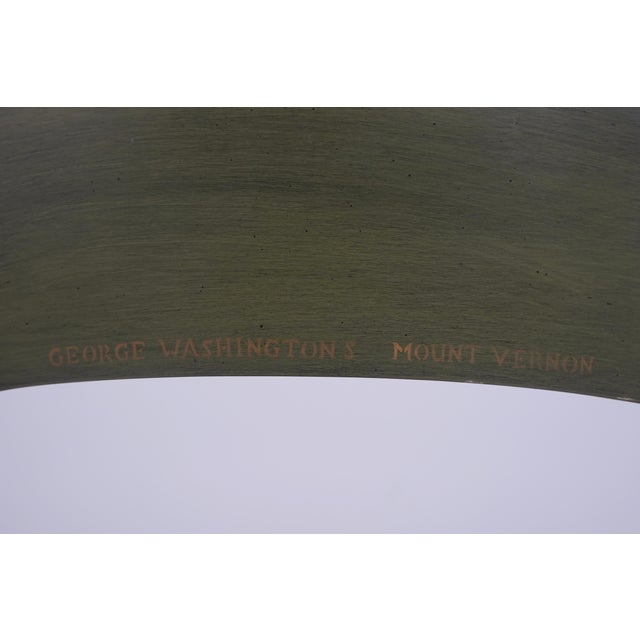 Hitchcock George Washington Mount Vernon Bicentennial Cane Seat Chair For Sale - Image 18 of 18