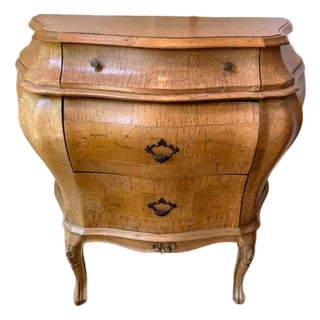 Vintage Italian Bombe Cabinet For Sale