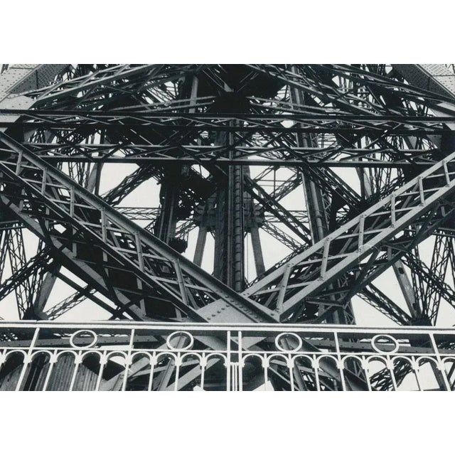 Eiffel Tower, France, 1950s, Black & White Photograph For Sale - Image 3 of 5