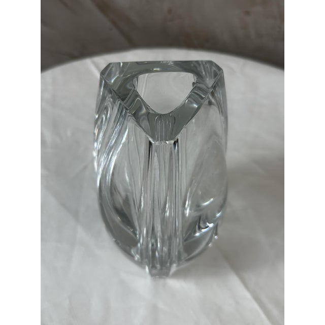 1930s Crystal Vase from Baccarat, 1930s For Sale - Image 5 of 12