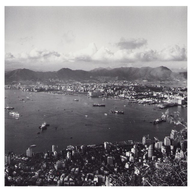 Hanna Seidel, Hong Kong View, Black and White Photograph, 1960s For Sale